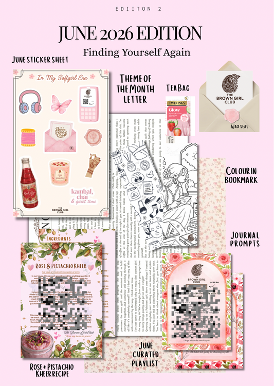 The June Issue - One-Time Brown Girl Club Letter